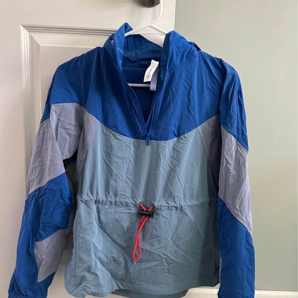 lululemon athletica Blue and Gray Utility Jacket